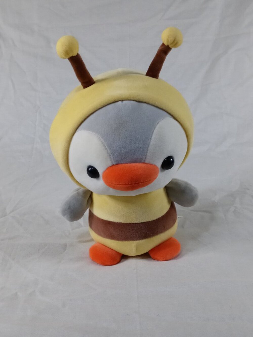 Cute Penguin in Bee Costume Stuffed Animal 11'' Plush in Great Cond